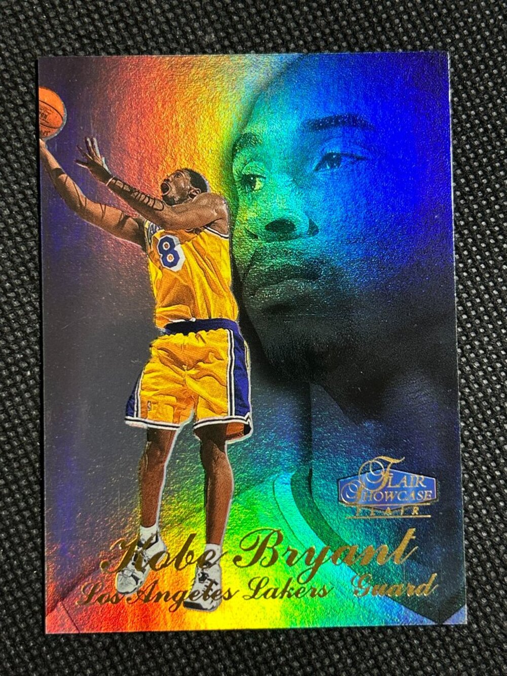1997-98 Fleer Flair Showcase Kobe Bryant Row 3 #18 Lakers